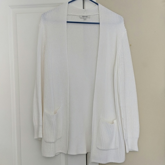 Madewell Sweaters - New! Madewell white cardigan